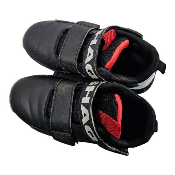 SHAQ Kids Basketball Shoes Size 12 Slip On With Latch Hook Straps Used Condition - Picture 5 of 8